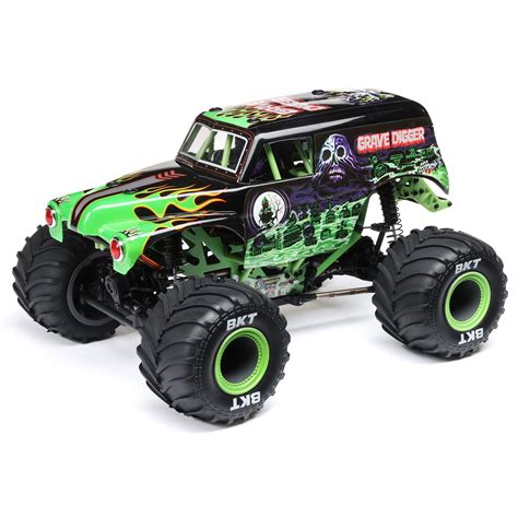 mini grave digger body|losi 1 18 mini lmt.